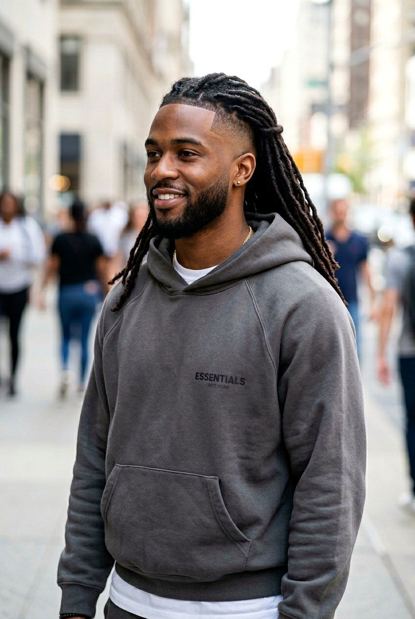 Locs With Fade - 20 long loc styles for black men - 20 long loc styles for black men