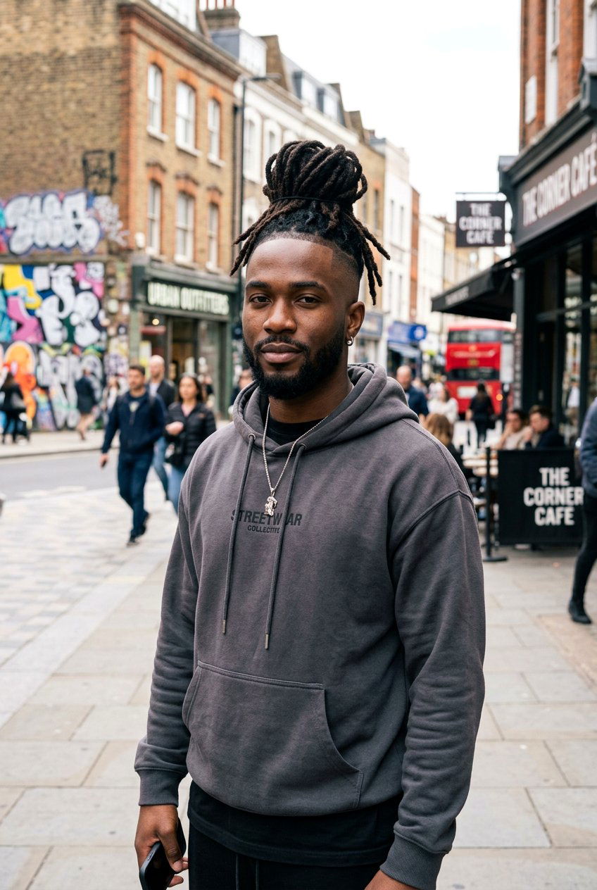 Locs With Undercut - 20 long loc styles for black men - 20 long loc styles for black men