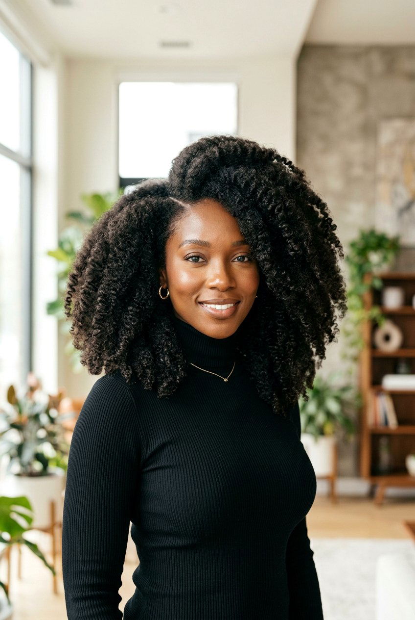 20 Stylish Afro With Side Part Hairstyle Ideas to Try Now