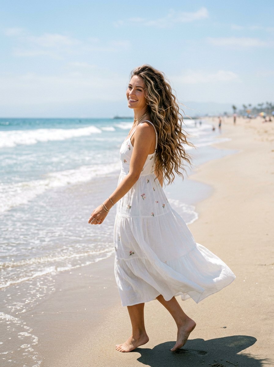 Long Beach Waves - 20 cute beach waves hairstyle ideas - 20 cute beach waves hairstyle ideas