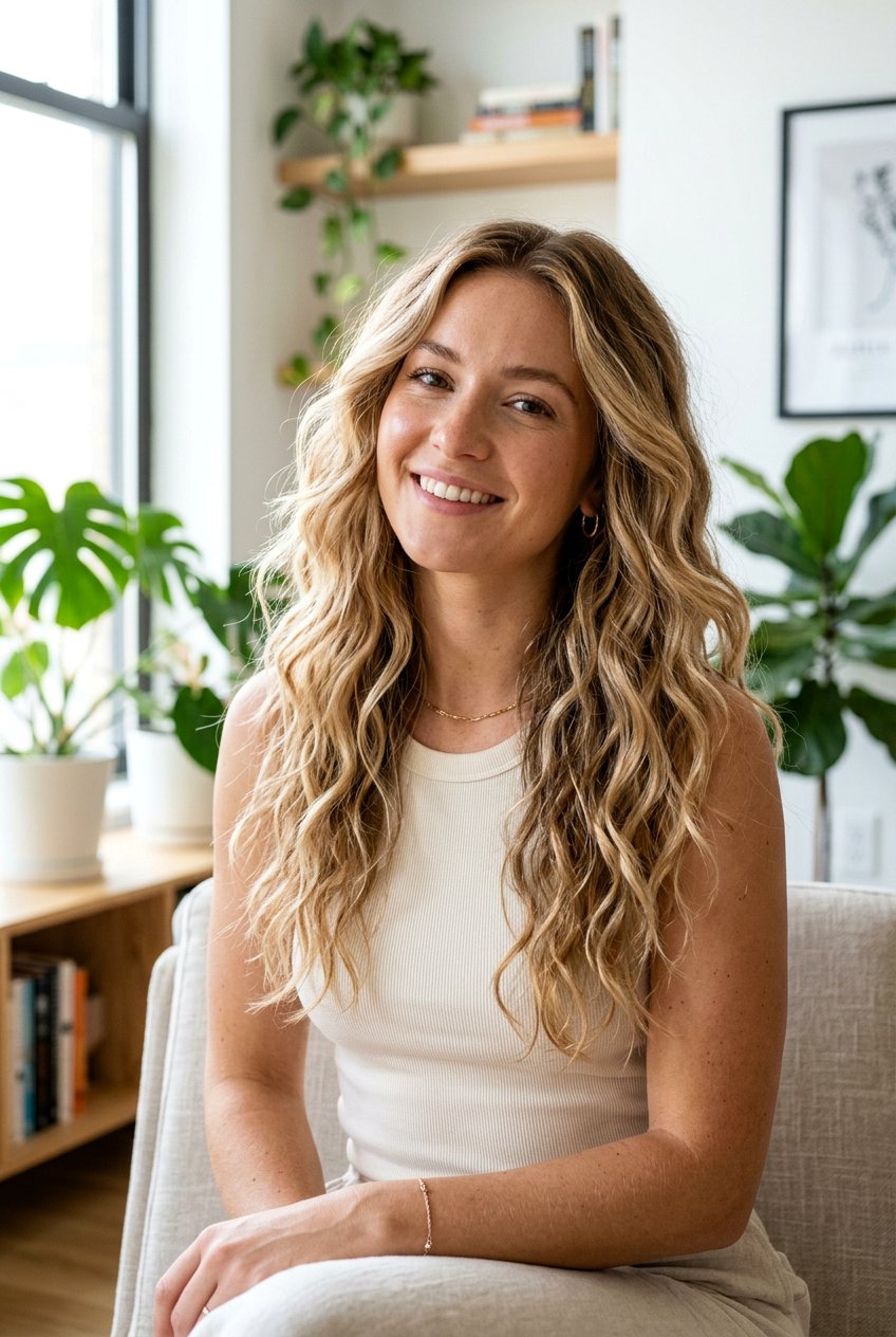 Long Beach Waves Haircut - 20 long haircut for naturally wavy hair - 20 long haircut for naturally wavy hair