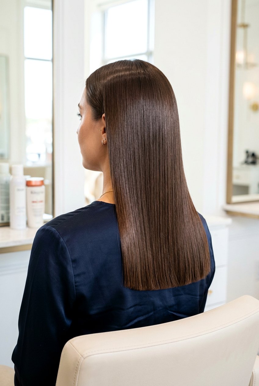 Long Blunt Cut - 20 pin straight hairstyles - 20 pin straight hairstyles