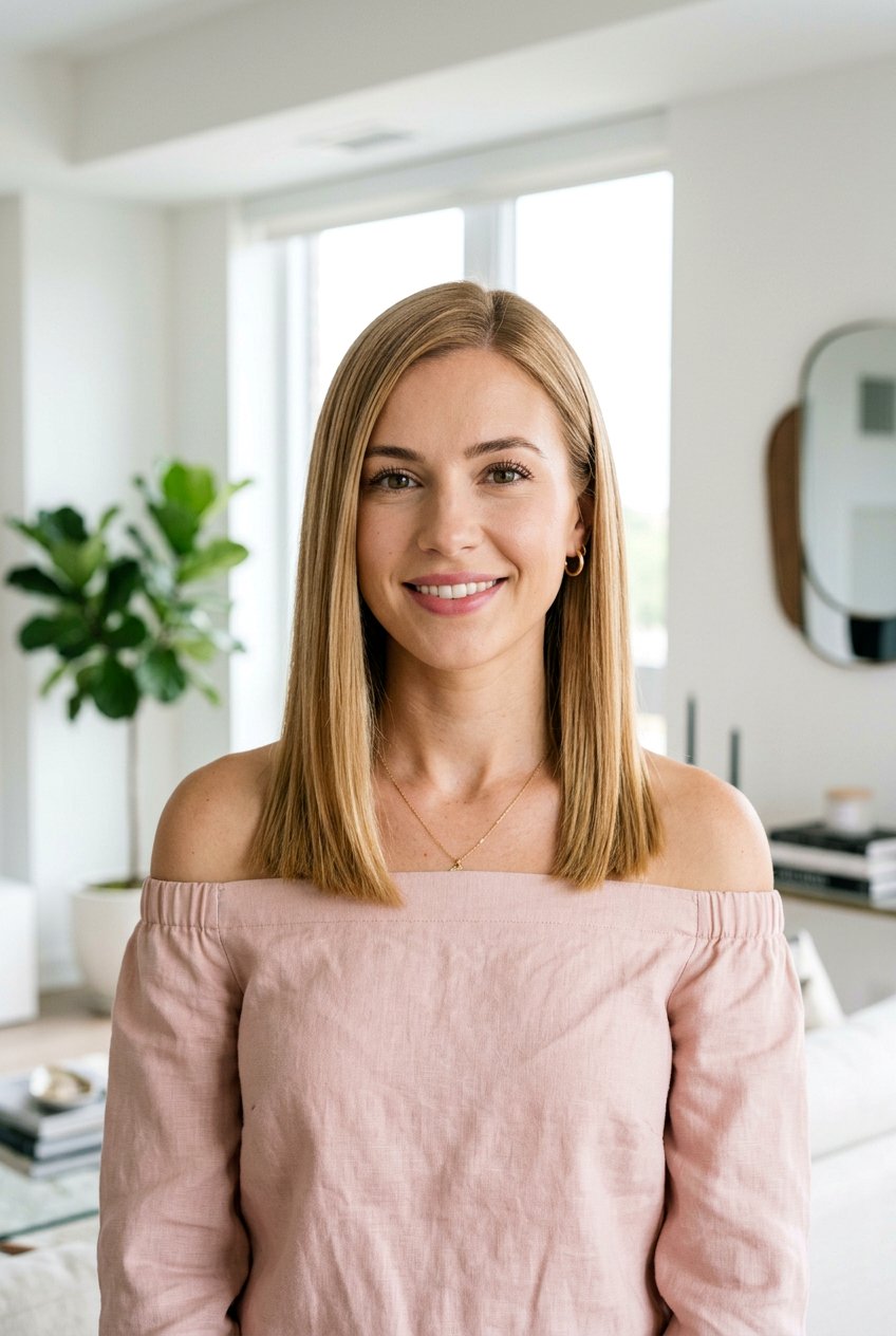 Long Blunt Cut At Collarbone Length - 20 long blunt haircut for straight hair - 20 long blunt haircut for straight hair