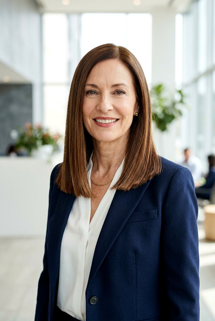 Long Blunt Cut Hair - 20 long haircut for women over 50 - 20 long haircut for women over 50