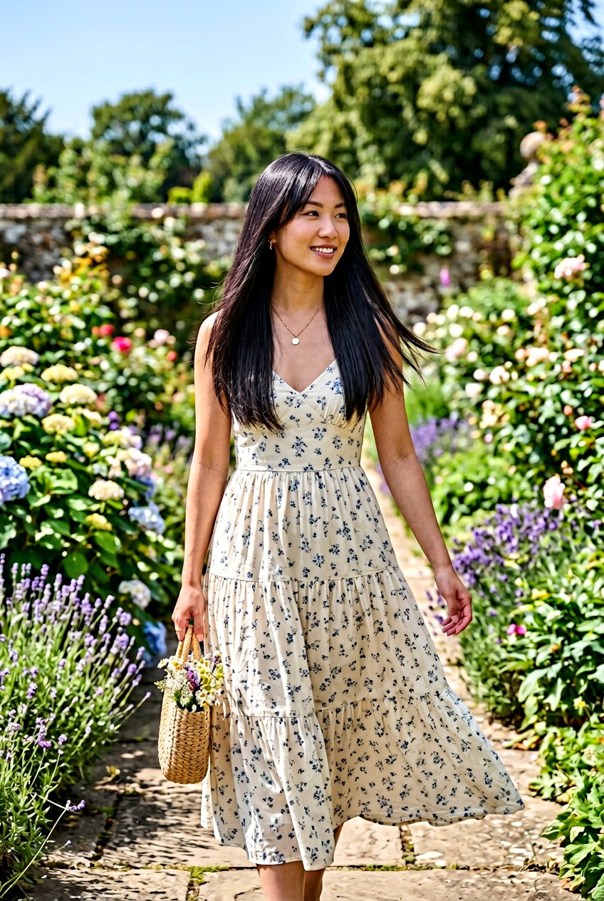 Long Blunt Cut with Wispy Ends - 20 summer haircut ideas for women - 20 summer haircut ideas for women