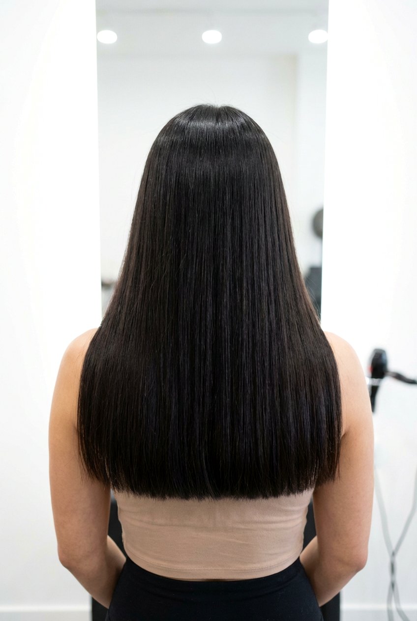 Long Blunt Cut - 20 haircuts for long straight hair - 20 haircuts for long straight hair