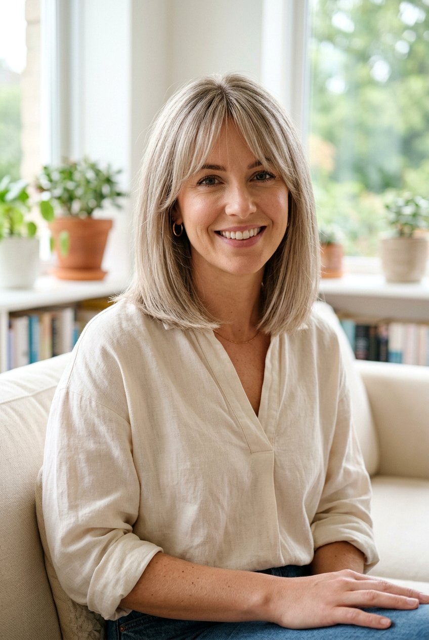 Long Bob With Curtain Bangs For Fine Hair - 20 long bob with curtain bangs - 20 long bob with curtain bangs