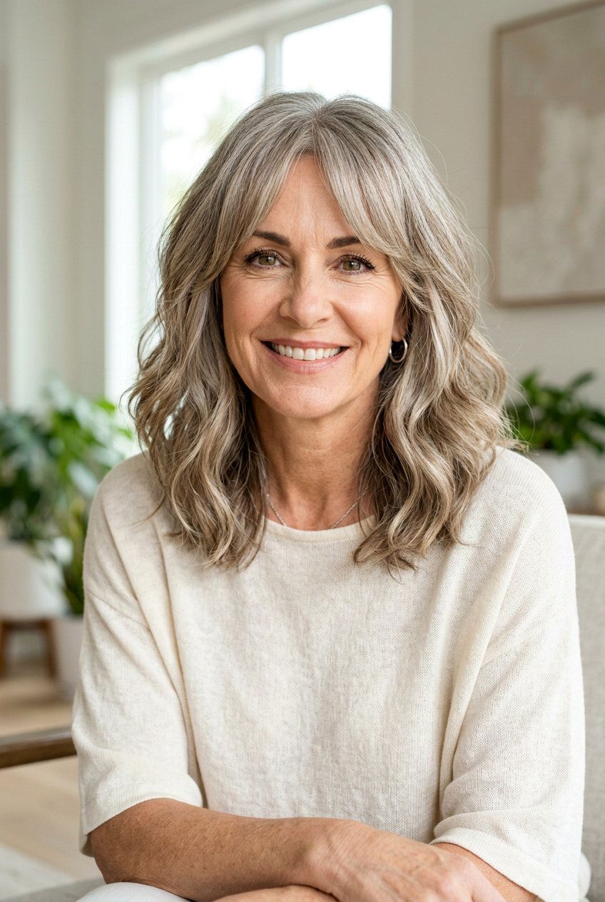 Long Bob With Curtain Bangs Over 50 - 20 long bob for women over 50 - 20 long bob for women over 50