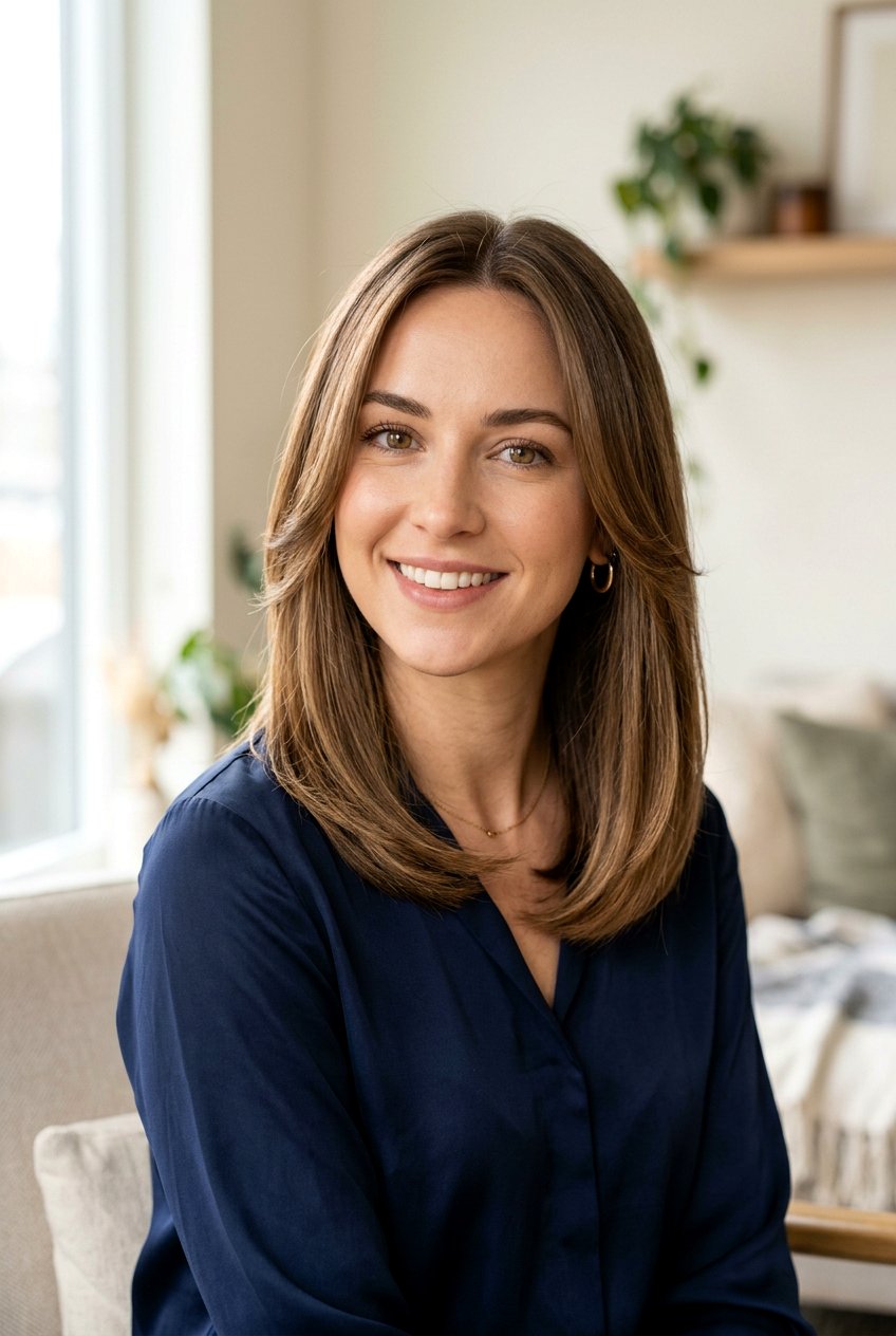 Long Bob With Face Framing - 20 medium haircuts for thick hair - 20 medium haircuts for thick hair