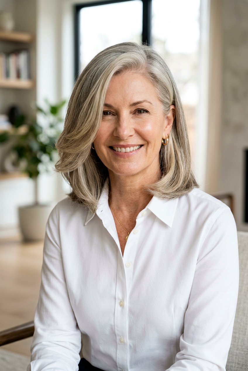 Long Bob With Side Part For Women Over 50 - 20 long bob for women over 50 - 20 long bob for women over 50