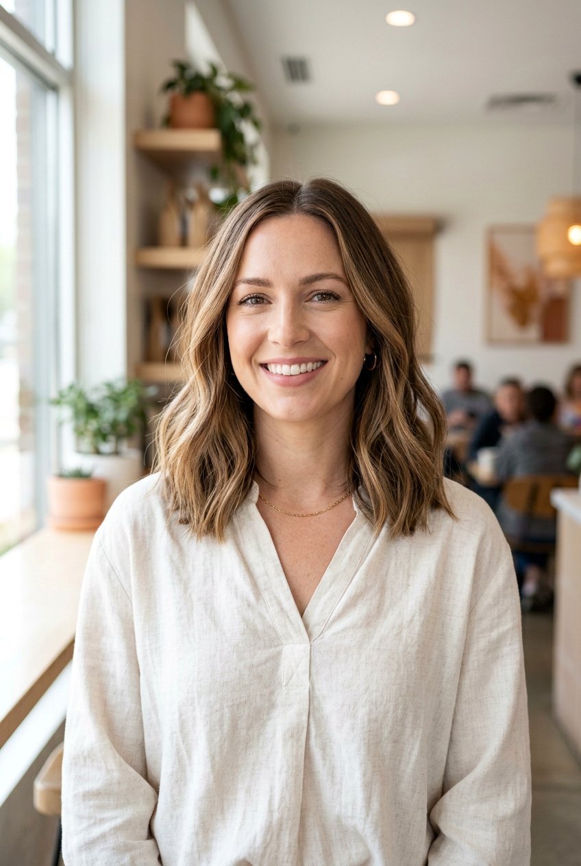 Long Bob With Soft Balayage - 20 balayage on bob haircut - 20 balayage on bob haircut