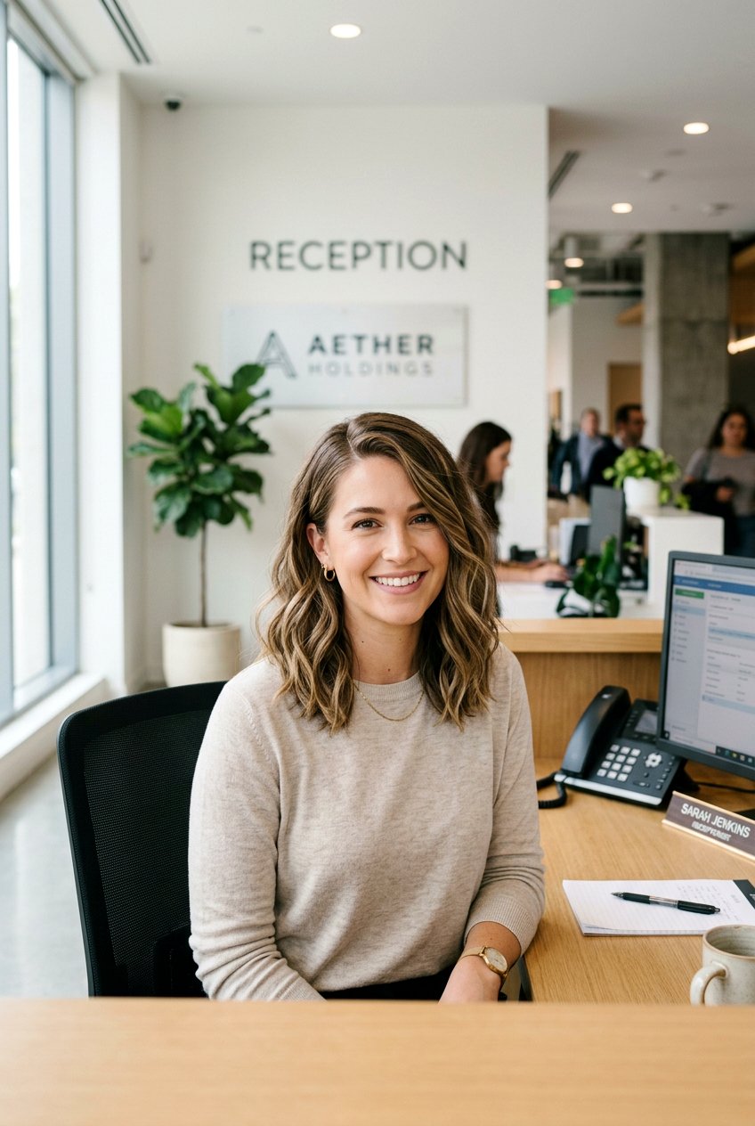 Long Bob With Soft Waves For Receptionist - 20 receptionist hairstyles for women - 20 receptionist hairstyles for women