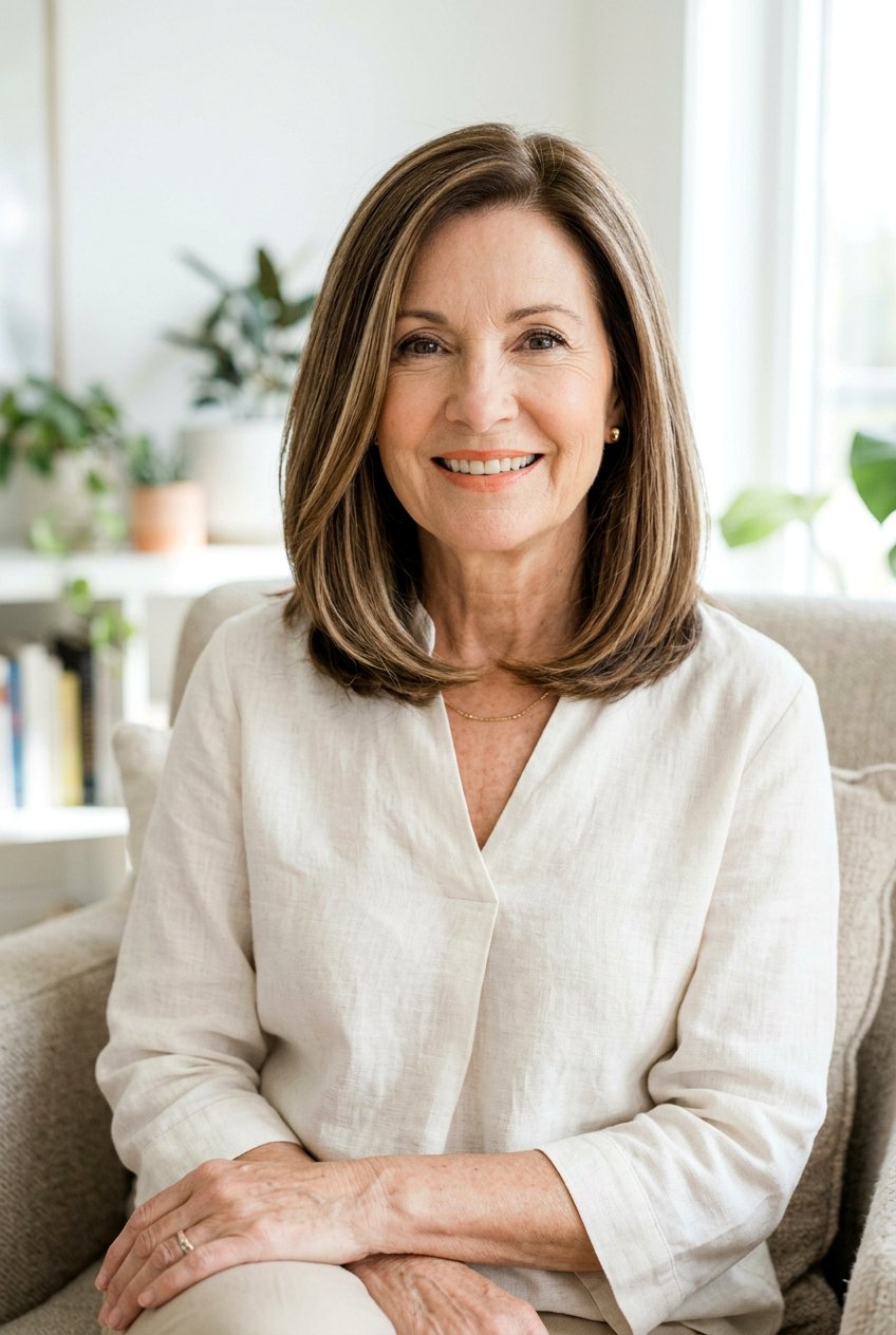 Long Bob With Subtle Highlights Over 60 - 20 long bob for women over 60 - 20 long bob for women over 60