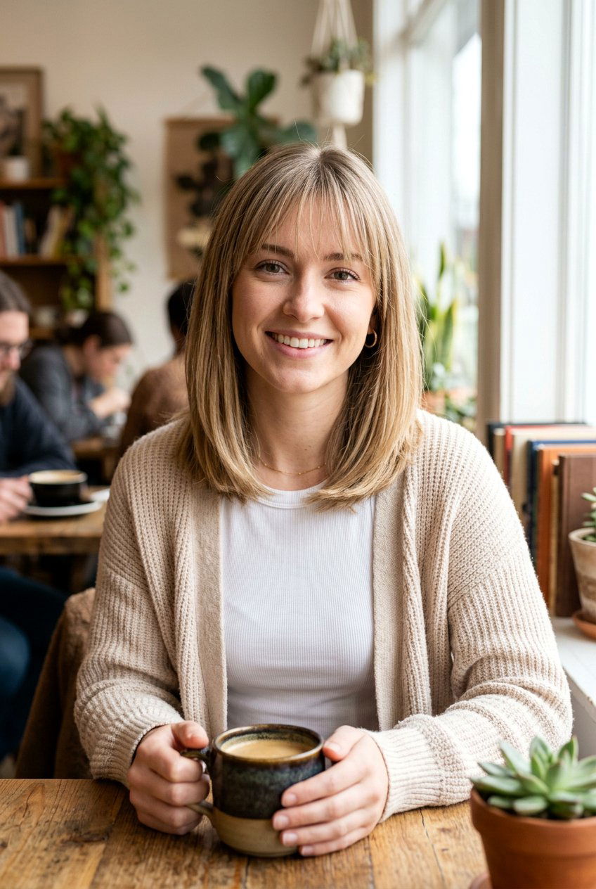 Long Bob With Wispy Bangs - 20 long bob with bangs - 20 long bob with bangs