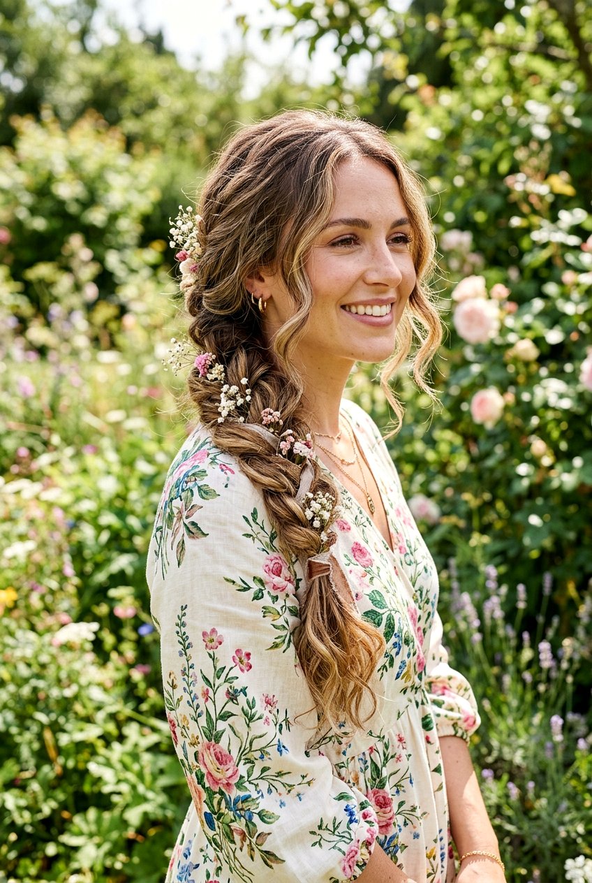 Long Boho Braid Hairstyle - 20 long hairstyle ideas for women - 20 long hairstyle ideas for women