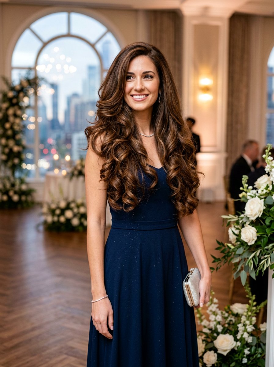 Long Bouncy Layered Blowout - 20 soft luxury blowout hairstyle - 20 soft luxury blowout hairstyle