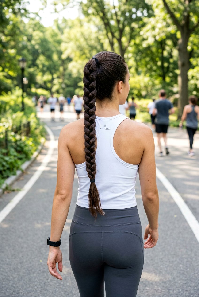 Long Braided Ponytail For Long Hair - 20 summer hairstyles for long hair - 20 summer hairstyles for long hair