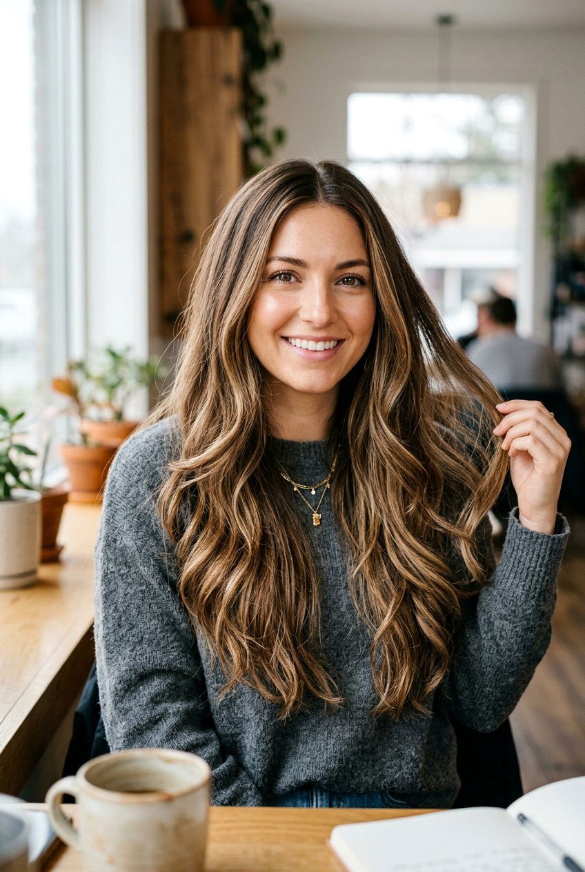 Long Brown Hair With Bronde Highlights - 20 bronde highlights for brown hair - 20 bronde highlights for brown hair