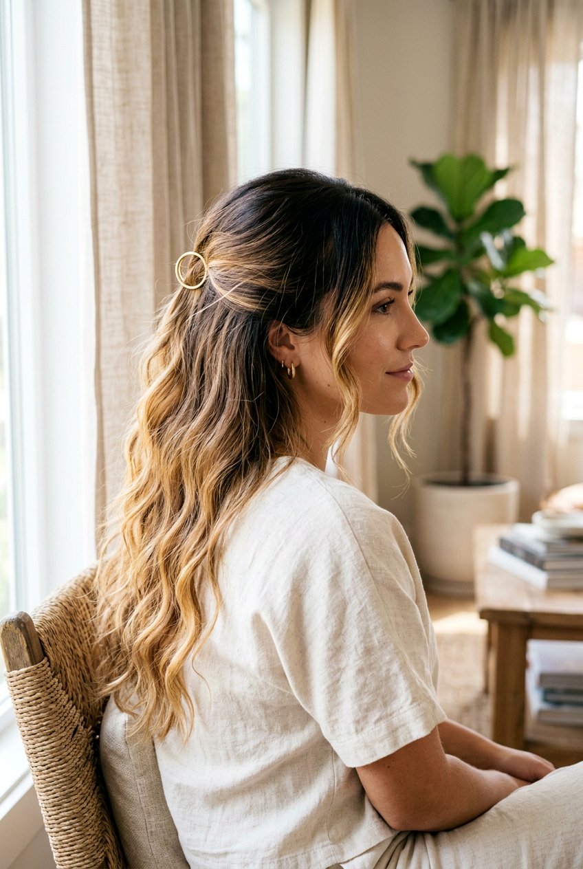 Long Brunette Hair with Honey Balayage - 20 brunette hair with honey balayage - 20 brunette hair with honey balayage