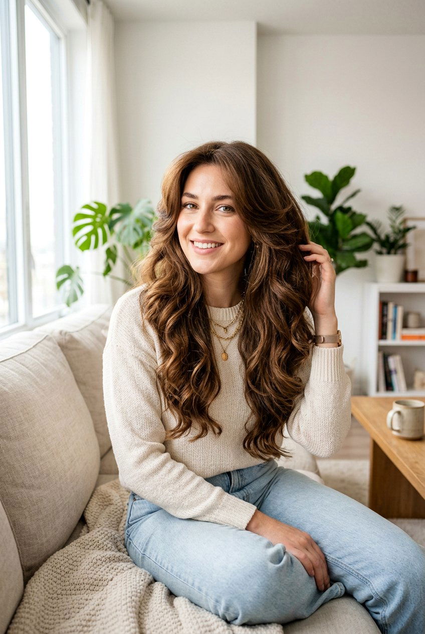 Long Butterfly Cut with Layers - 20 glamorous long haircut with layers - 20 glamorous long haircut with layers