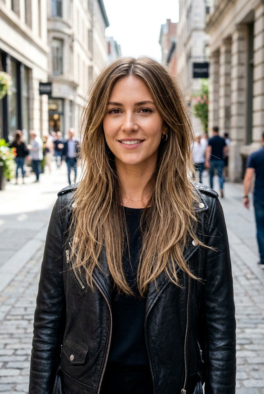 Long Choppy Layers - 20 low maintenance haircut for long thick hair - 20 low maintenance haircut for long thick hair