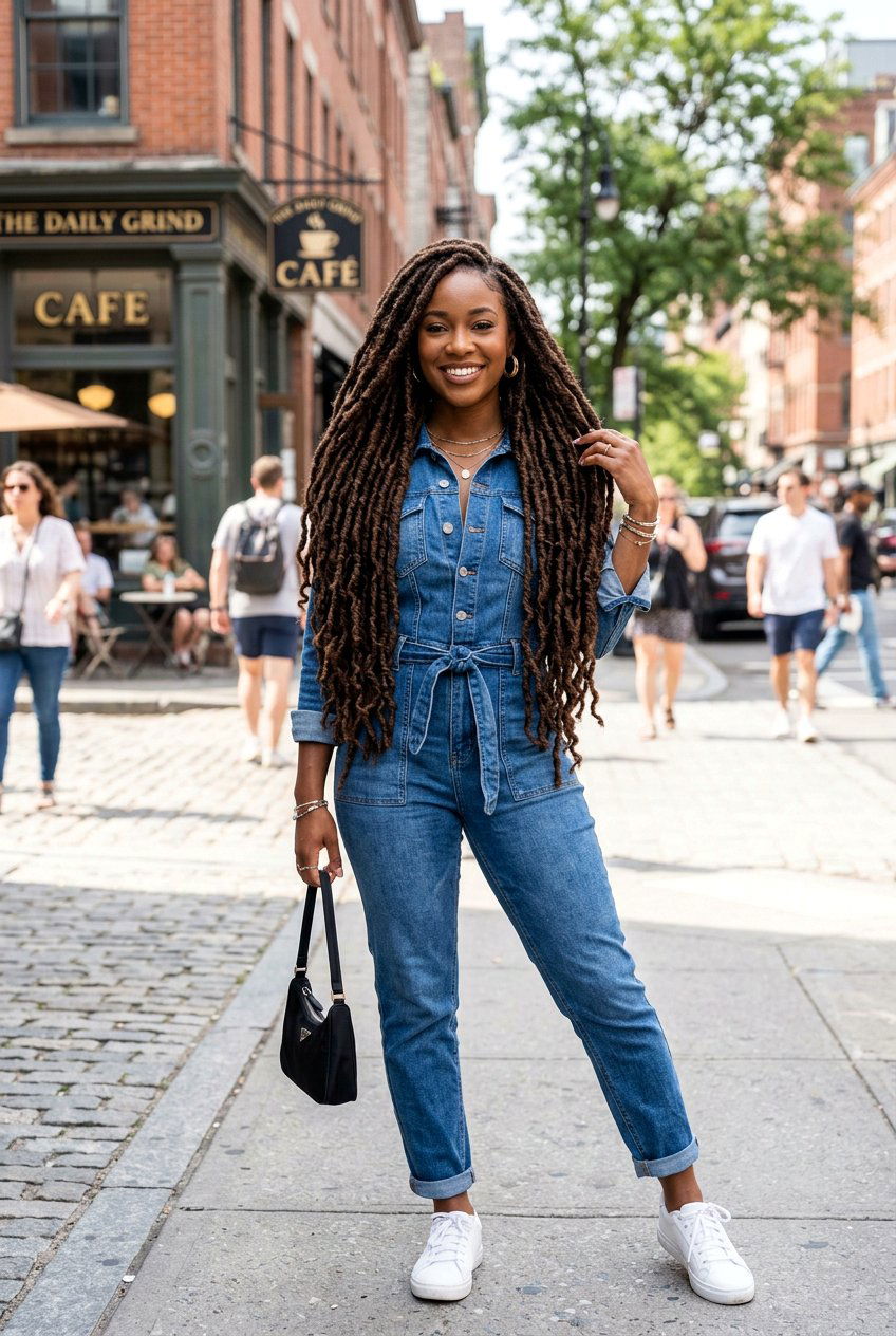 Long Crochet Locs - 20 crochet loc hairstyles - 20 crochet loc hairstyles