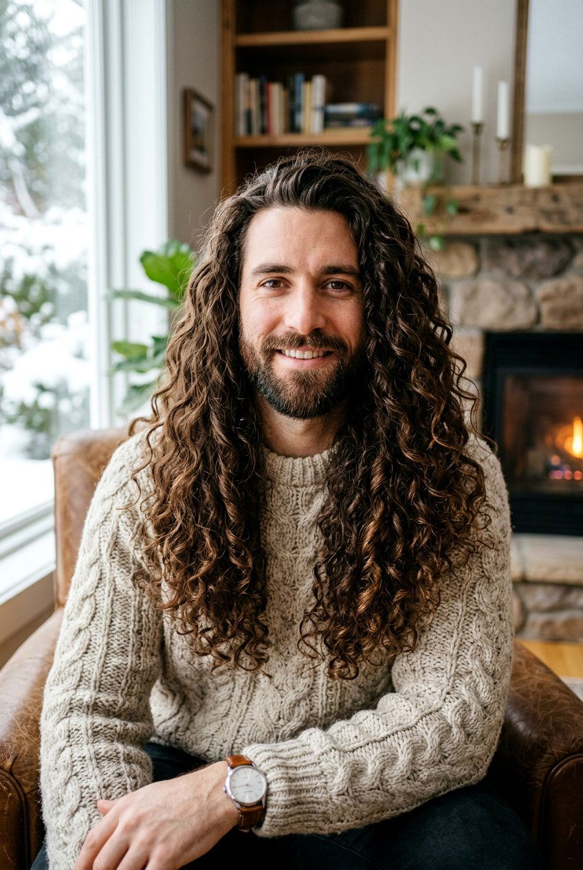 Long Curly Hair Men - 20 men haircut for thick curly hair - 20 men haircut for thick curly hair
