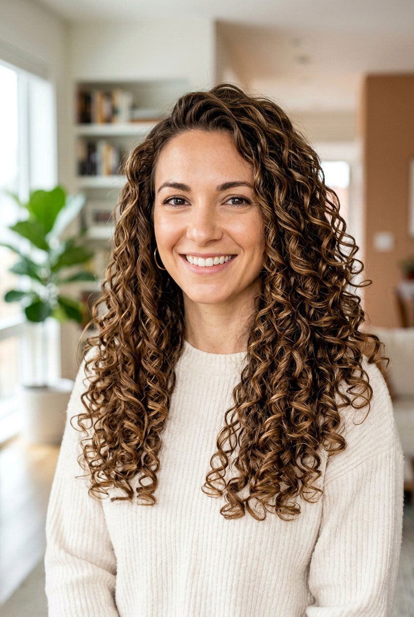 Long Curly Hair With Layered Defined Curls - 20 curly layers for long hair women - 20 curly layers for long hair women