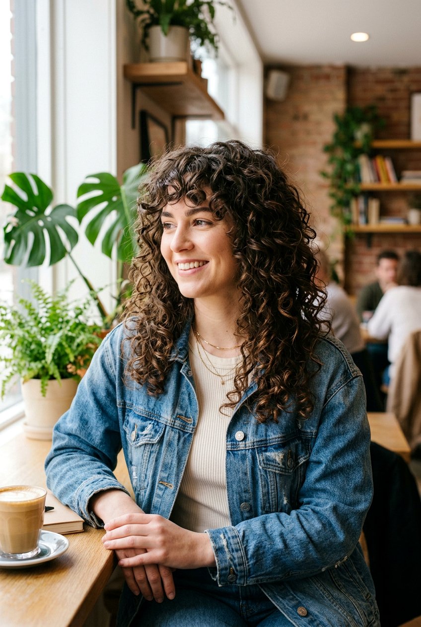 Long Curly Hair With Layered Shag Cut - 20 curly layers for long hair women - 20 curly layers for long hair women