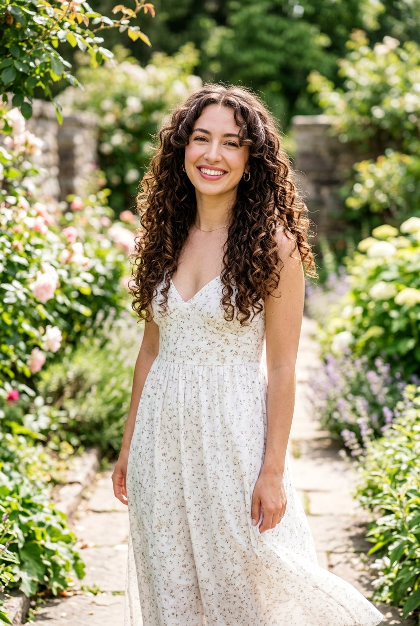 Long Curly Hair with Face Framing Pieces - 20 curly cut with face framing pieces - 20 curly cut with face framing pieces