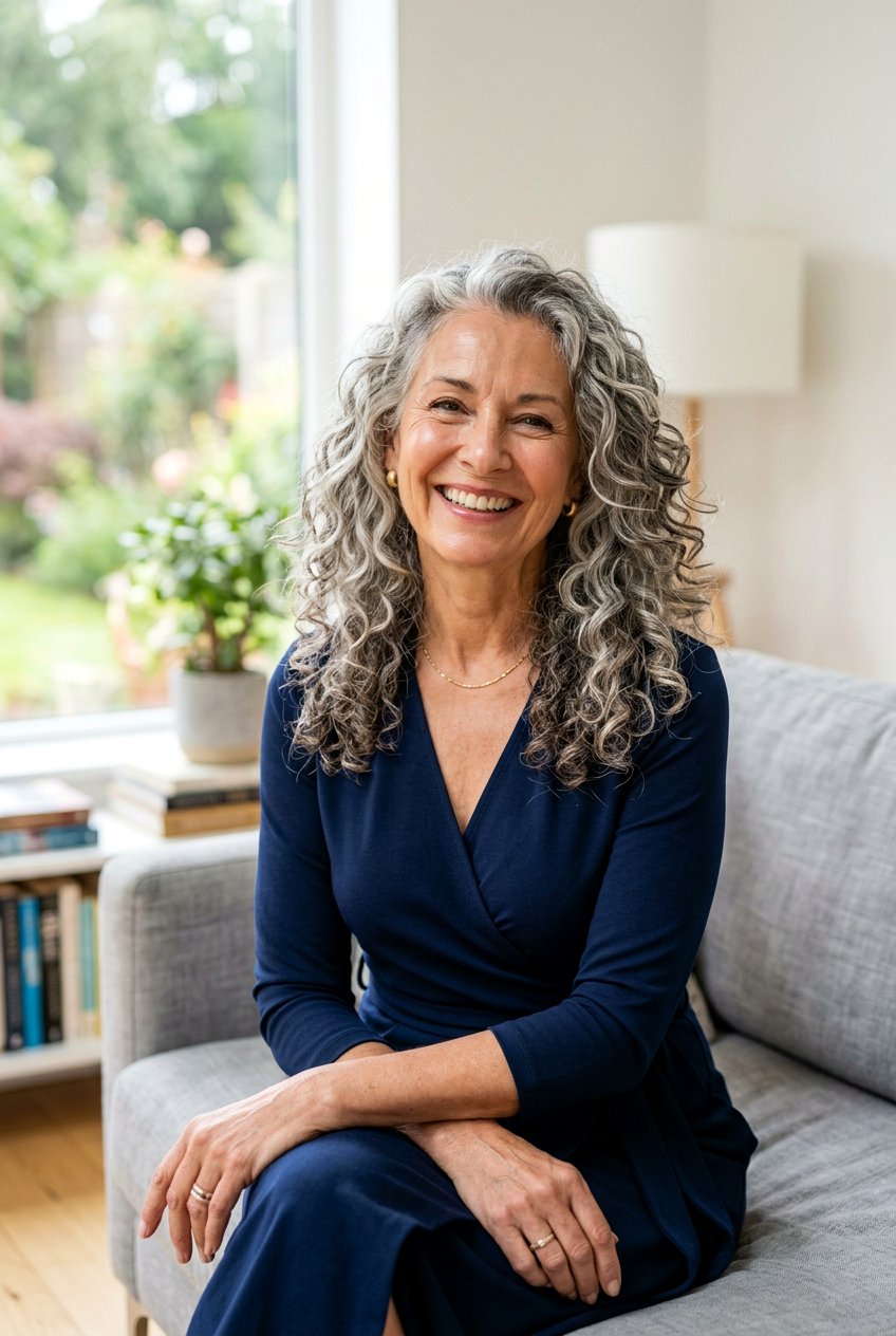 Long Curly Haircut For Older Women - 20 curly haircut for women over 60 - 20 curly haircut for women over 60