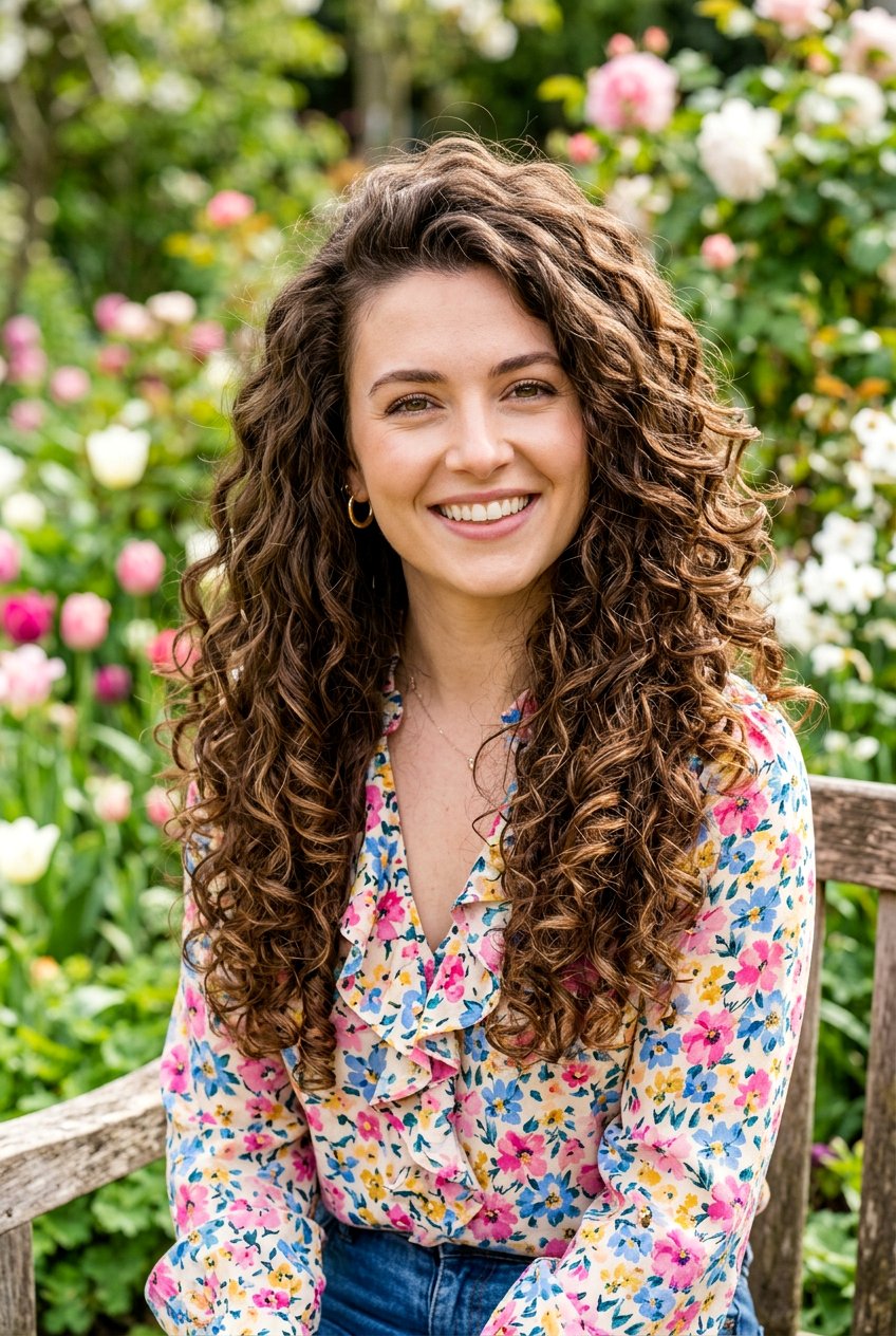Long Curly Layers - 20 best curly haircut ideas for women - 20 best curly haircut ideas for women