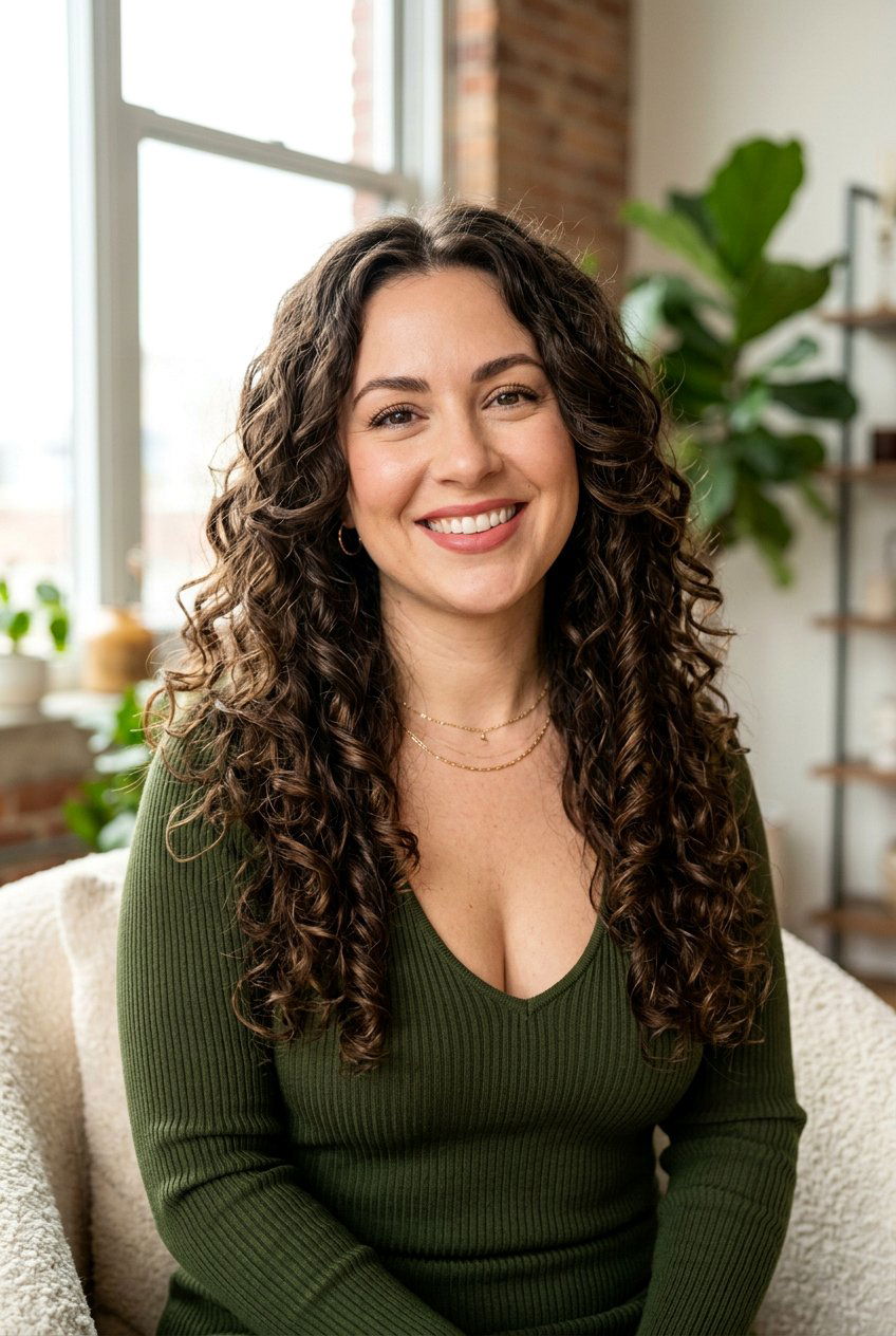 Long Curly Layers For Round Face Shape - 20 long curly layers haircut - 20 long curly layers haircut