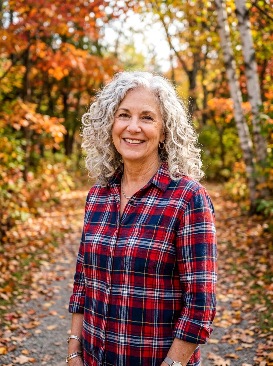 Long Curly Lob - 20 curly lob haircut for older women - 20 curly lob haircut for older women