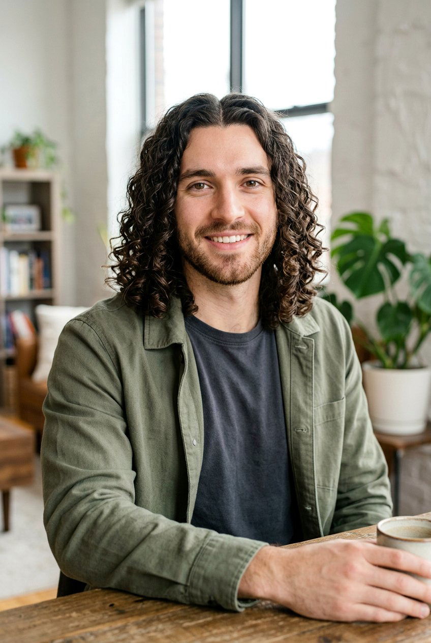 Long Curly Perm For Men - 20 curly perm for men - 20 curly perm for men