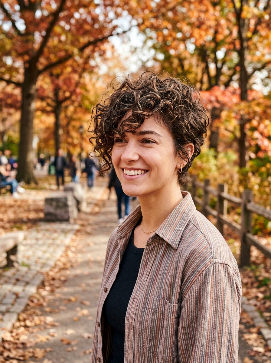 Long Curly Pixie - 20 curly pixie for fine curls women - 20 curly pixie for fine curls women