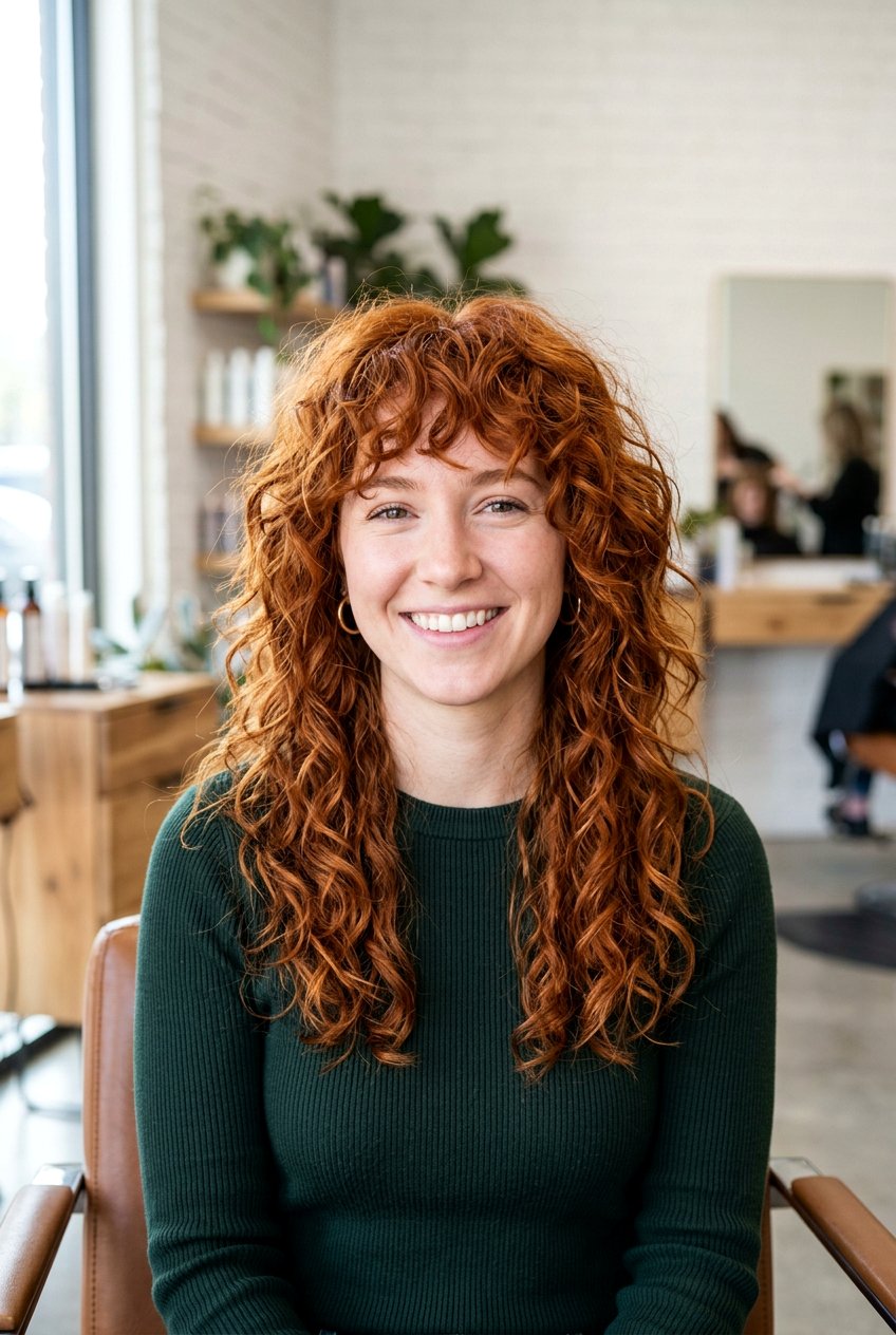 Long Curly Shag - 20 curly hairstyles for women - 20 curly hairstyles for women