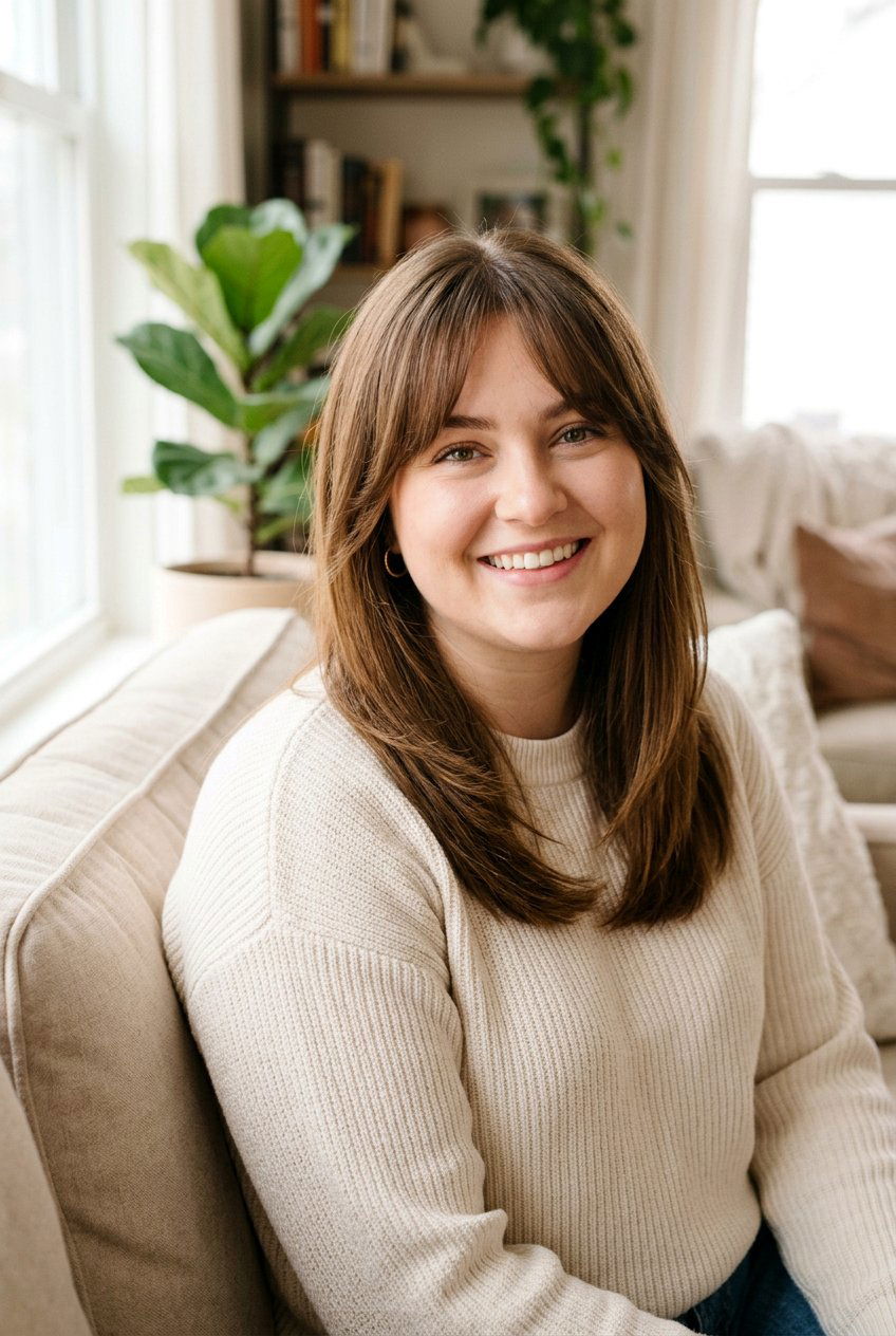 Long Curtain Bangs For Round Chubby Face - 20 curtain bangs for round chubby face - 20 curtain bangs for round chubby face