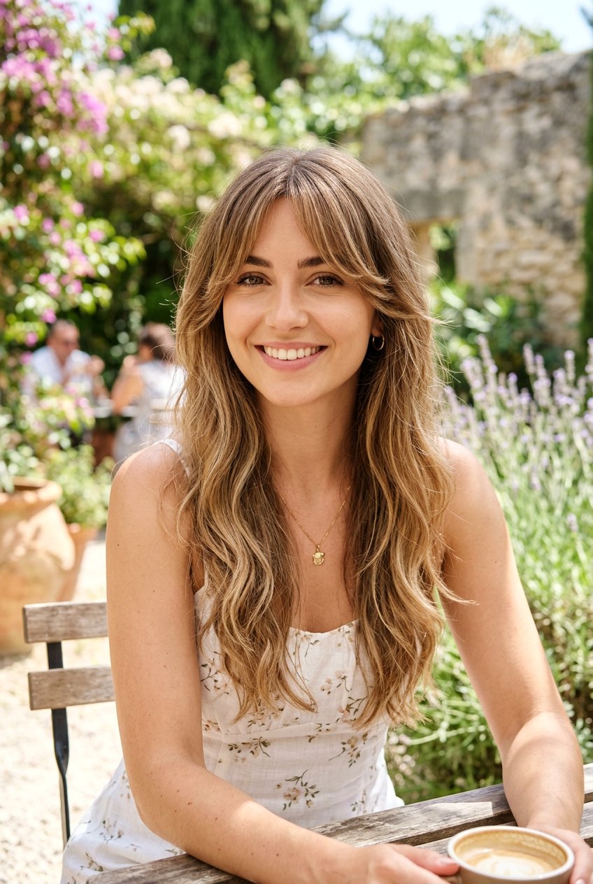 Long Curtain Bangs Haircut - 20 long hairstyle ideas for women - 20 long hairstyle ideas for women