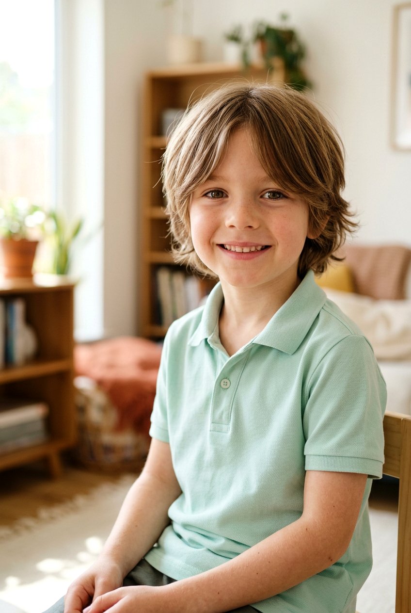 Long Curtain Bangs Haircut for Boys - 20 little boy long haircut styles - 20 little boy long haircut styles