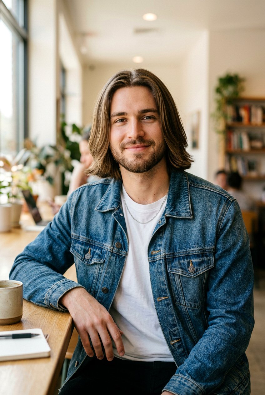 Long Curtain Hair - 20 curtain haircut for straight hair men - 20 curtain haircut for straight hair men