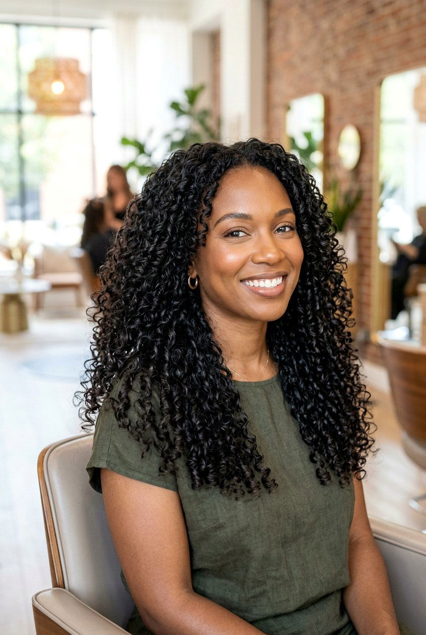 Long Deva Cut - 20 curly hairstyles for long hair - 20 curly hairstyles for long hair