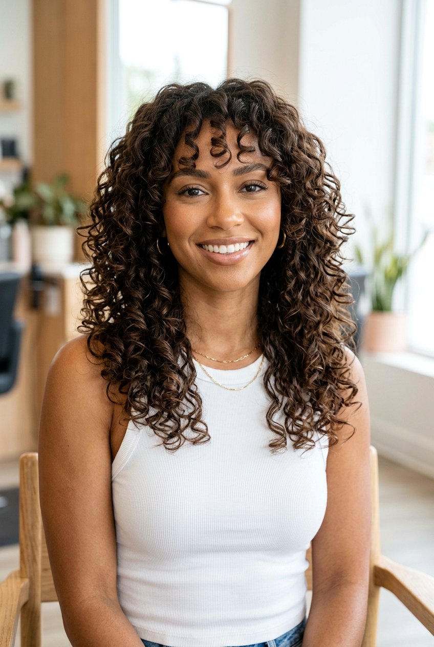 Long Face Framing Haircut For Curly Hair - 20 face framing haircut for long hair - 20 face framing haircut for long hair