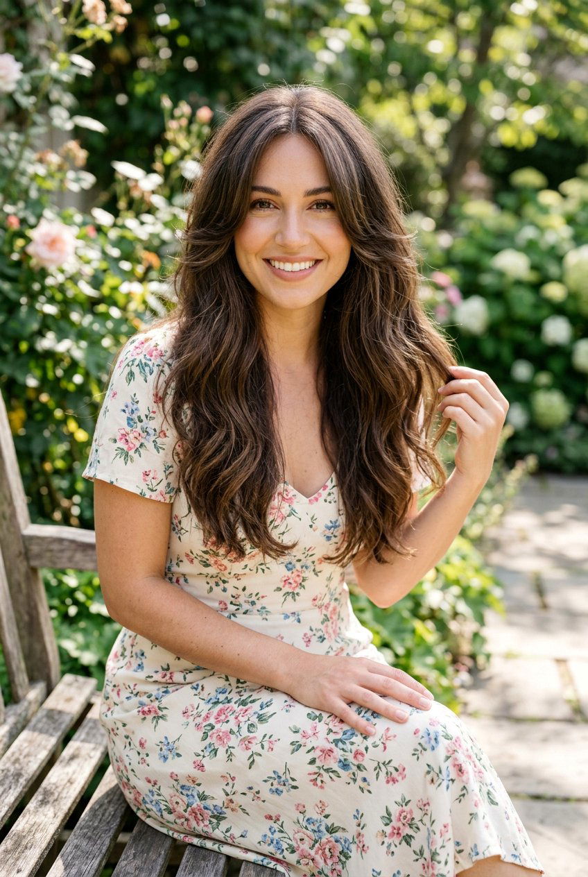 Long Face Framing Layers - 20 low maintenance haircut for long thick hair - 20 low maintenance haircut for long thick hair