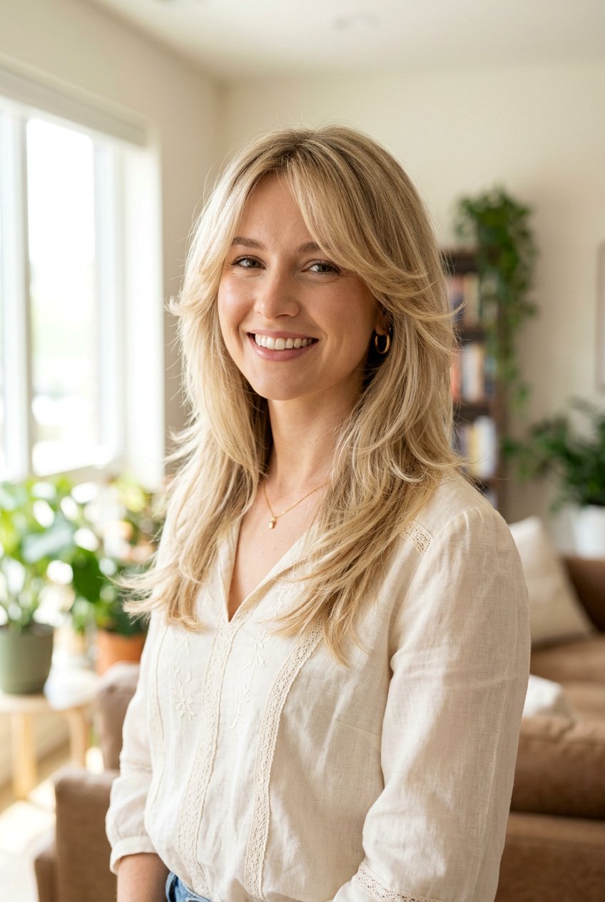 Long Feathered Haircut With Layers For Fine Hair - 20 long haircut with feathered ends - 20 long haircut with feathered ends