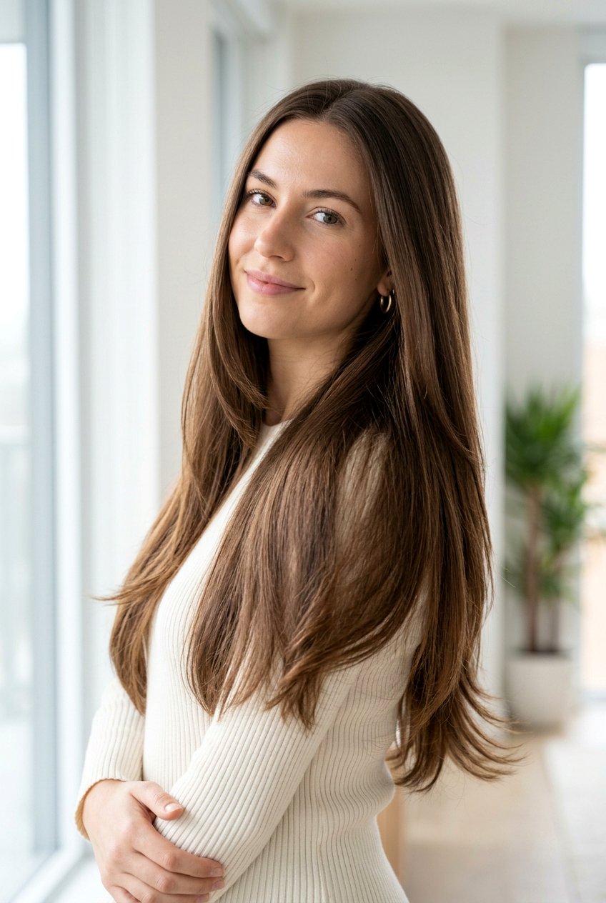 Long Feathered Layers For Straight Thick Hair - 20 feathered long layers for thick hair - 20 feathered long layers for thick hair