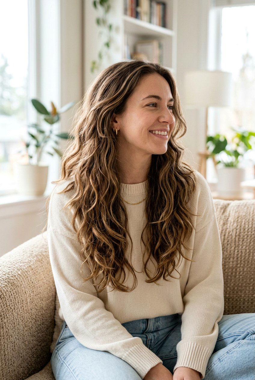 Long Feathered Layers For Wavy Thick Hair - 20 feathered long layers for thick hair - 20 feathered long layers for thick hair