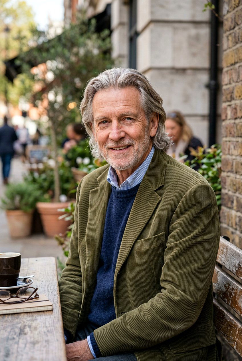 Long Flow Side Part - 20 classic side part for older men - 20 classic side part for older men