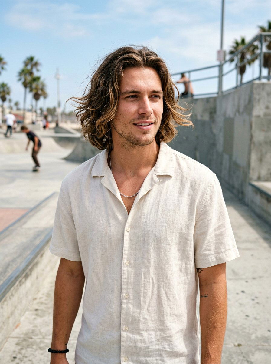 Long Flow Skater Hair - 20 skater curtain haircut men - 20 skater curtain haircut men