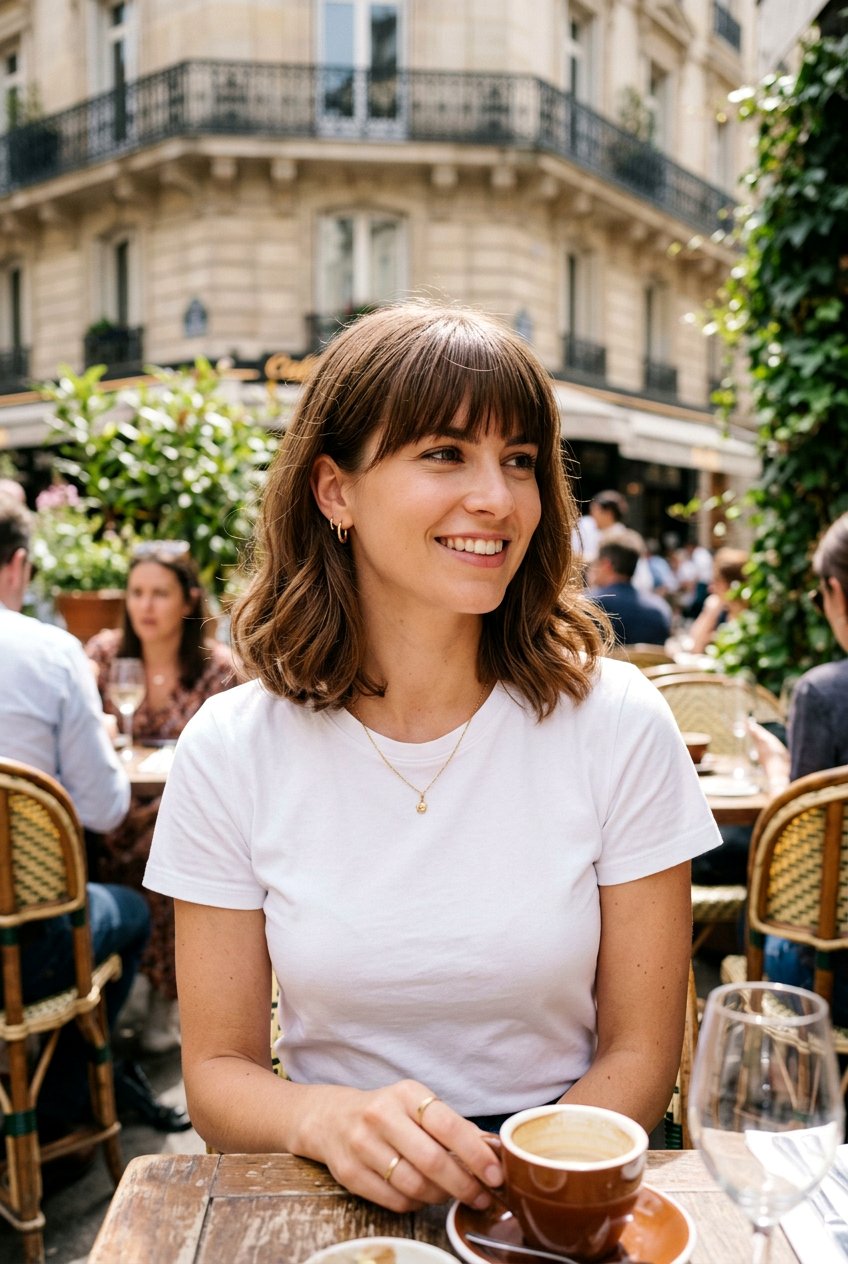 Long French Bob With Fringe - 20 french bob with fringe - 20 french bob with fringe